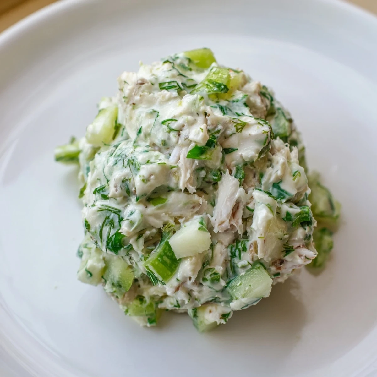 Lump crab meat folded into remoulade sauce, perfect for spreading on toasted brioche sandwiches.
