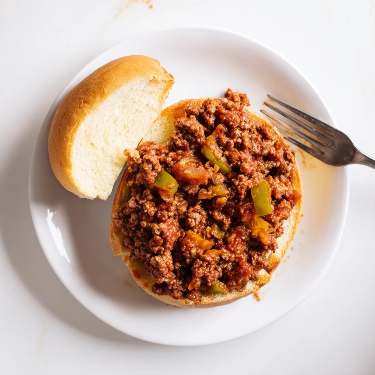 Hearty sloppy joes with tangy tomato beef mixture served on warm buns