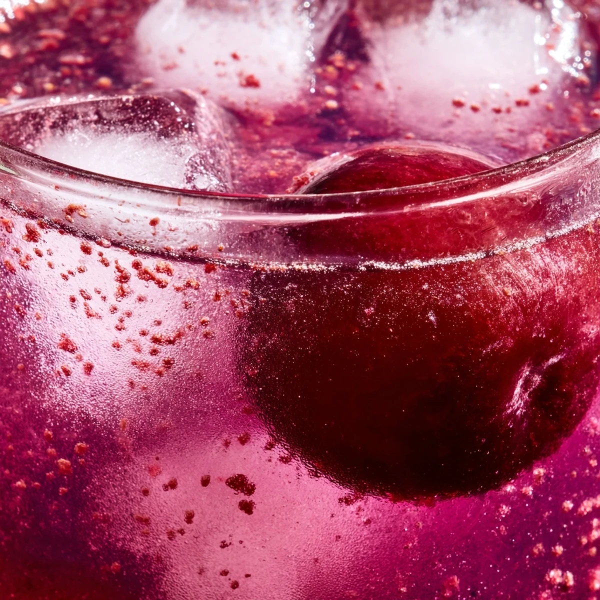 Vibrant purple Grape Agua Fresca poured into tall glasses with floating grape garnish