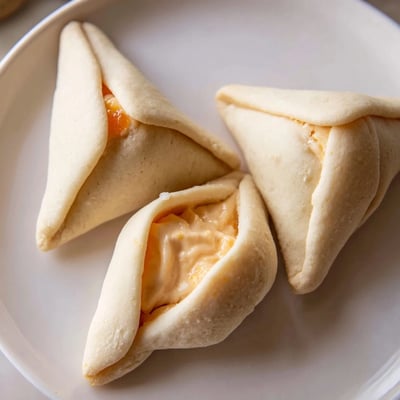 Creamsicle Hamentaschen Cookies