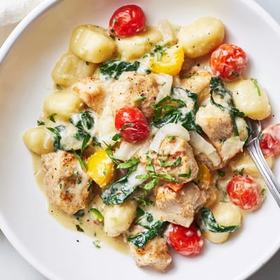 Creamy Herb Chicken Gnocchi
